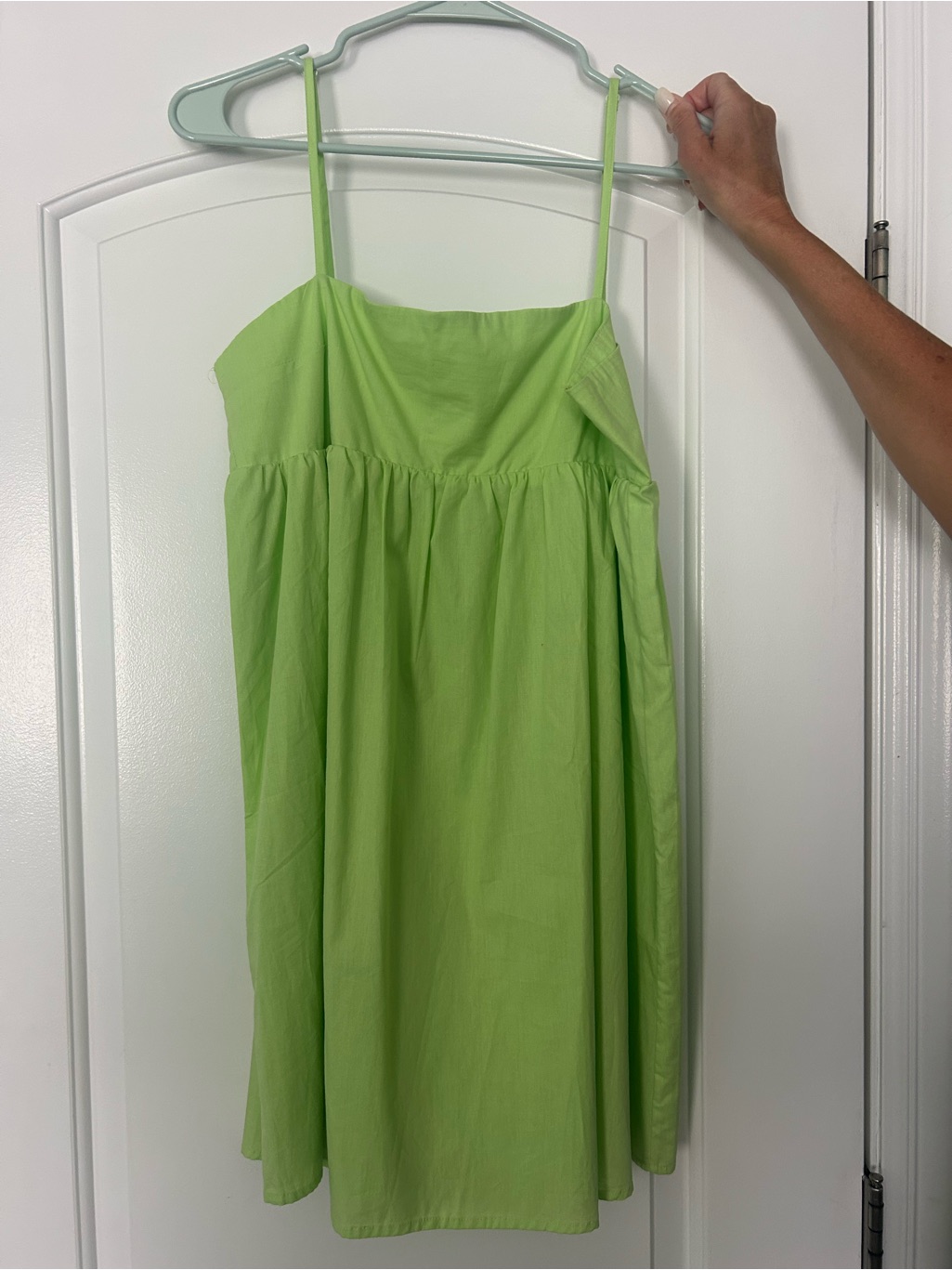 Hyfve Lime Green Spaghetti Strap Dress